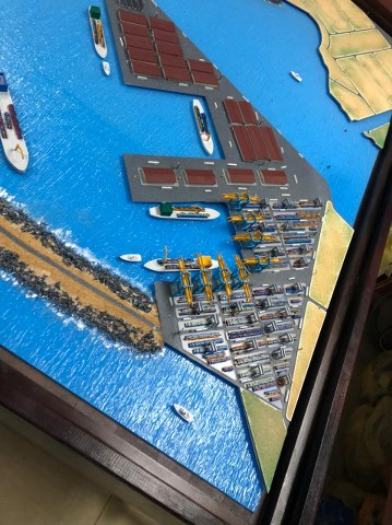 مجسم ميناء دمياط 1