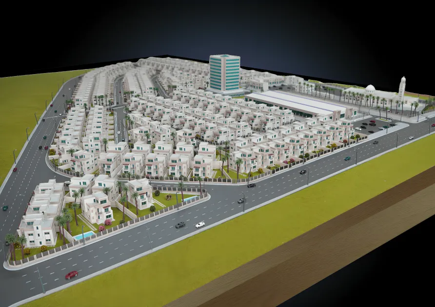 Residential Project Scale Model in Djibouti
