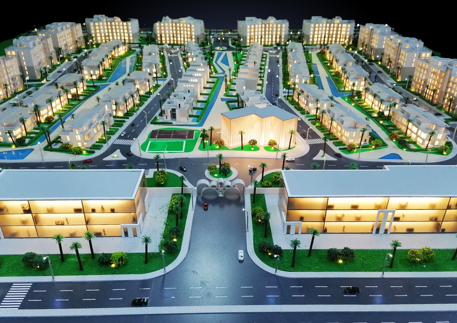 Notion Residential Compound Scale Model