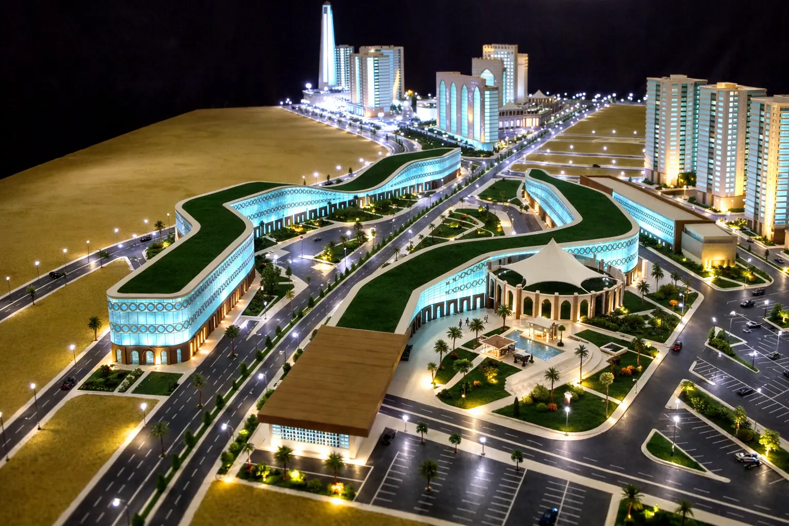 Umm Al-Qura University Scale Model