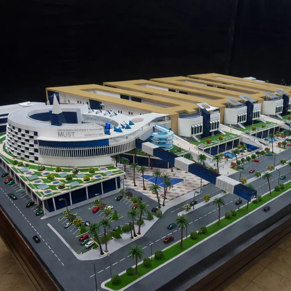 The Misr University for Science and Technology Scale Model
