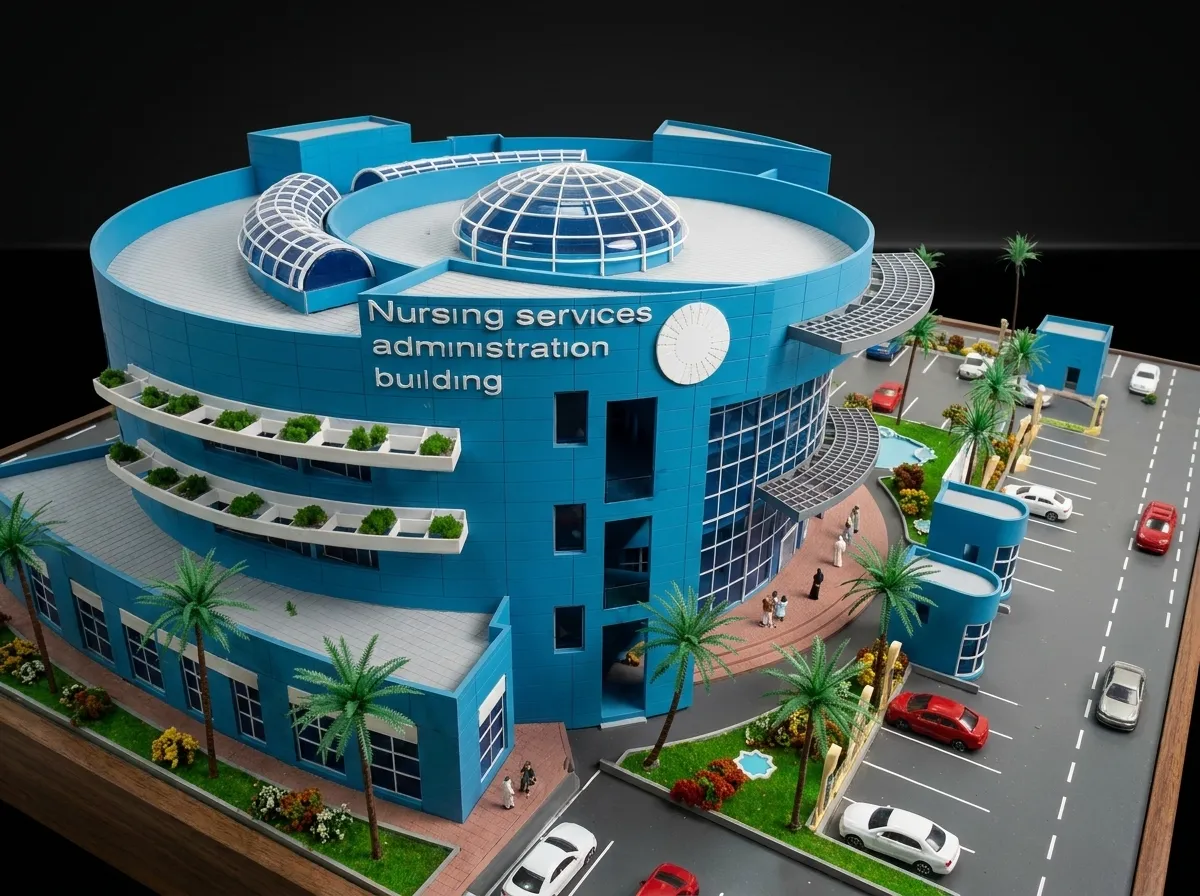 Abd Al-Baqi Hospital Scale Model