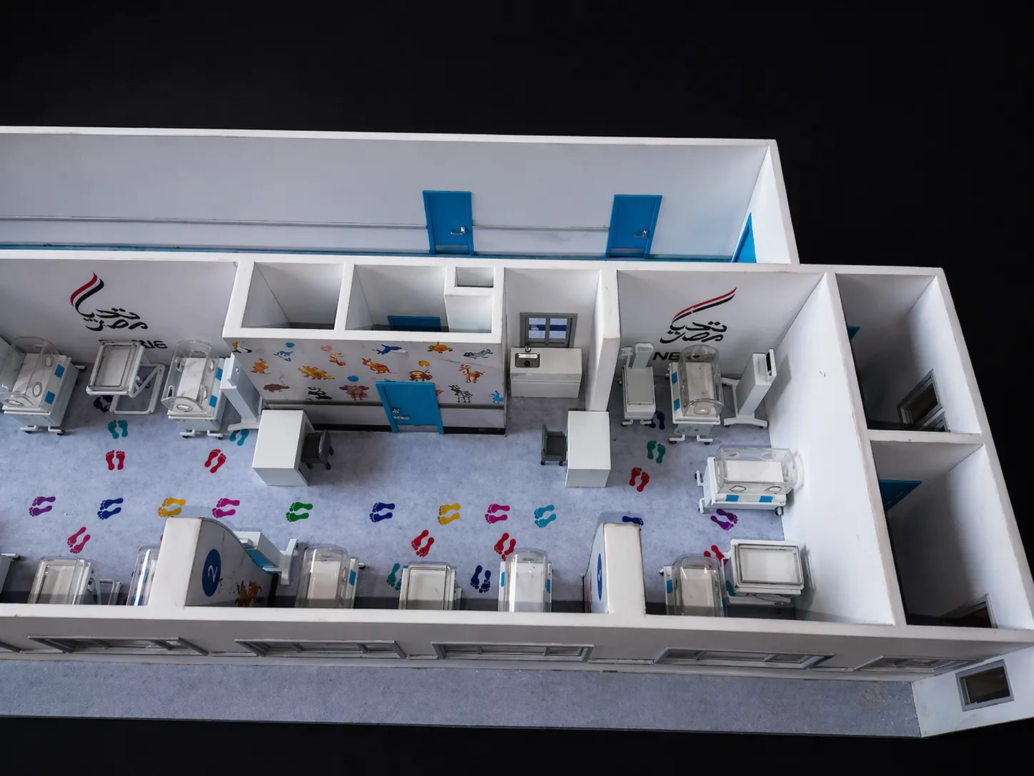 Interior Model of Abu El-Rish Nurseries