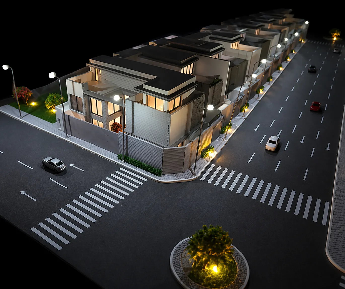 Hateen Compound Villas Scale Model
