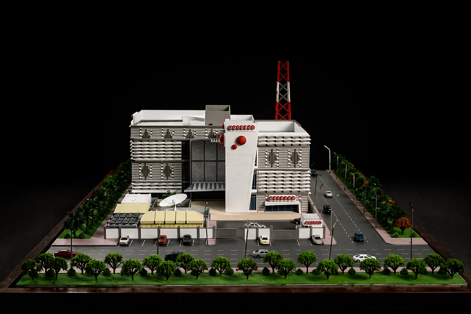 Ooredoo Building Scale Model Vr.2
