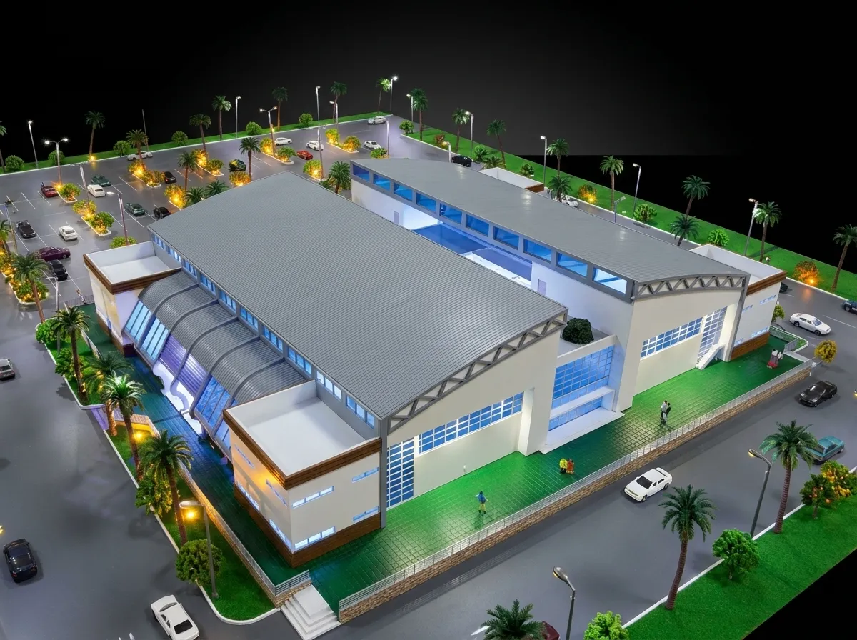 Gymnasium Scale Model