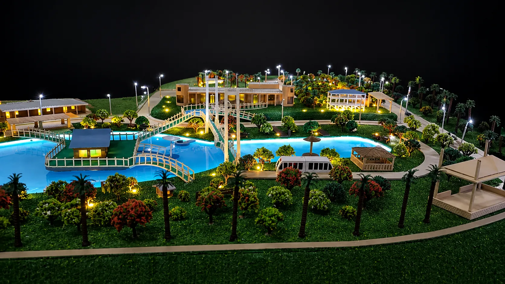 Al-Udaibiyah Resort Scale Model
