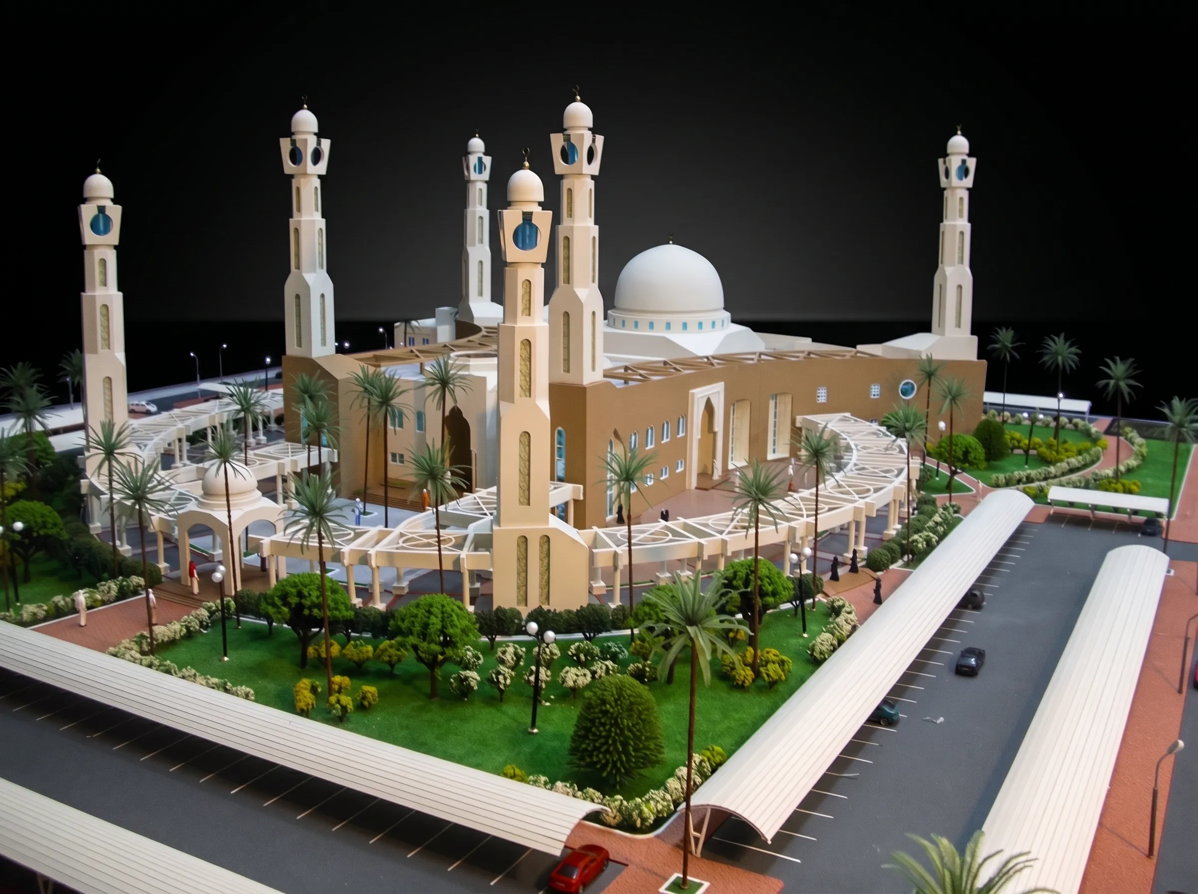 Al-Waladeen Mosque Scale Model