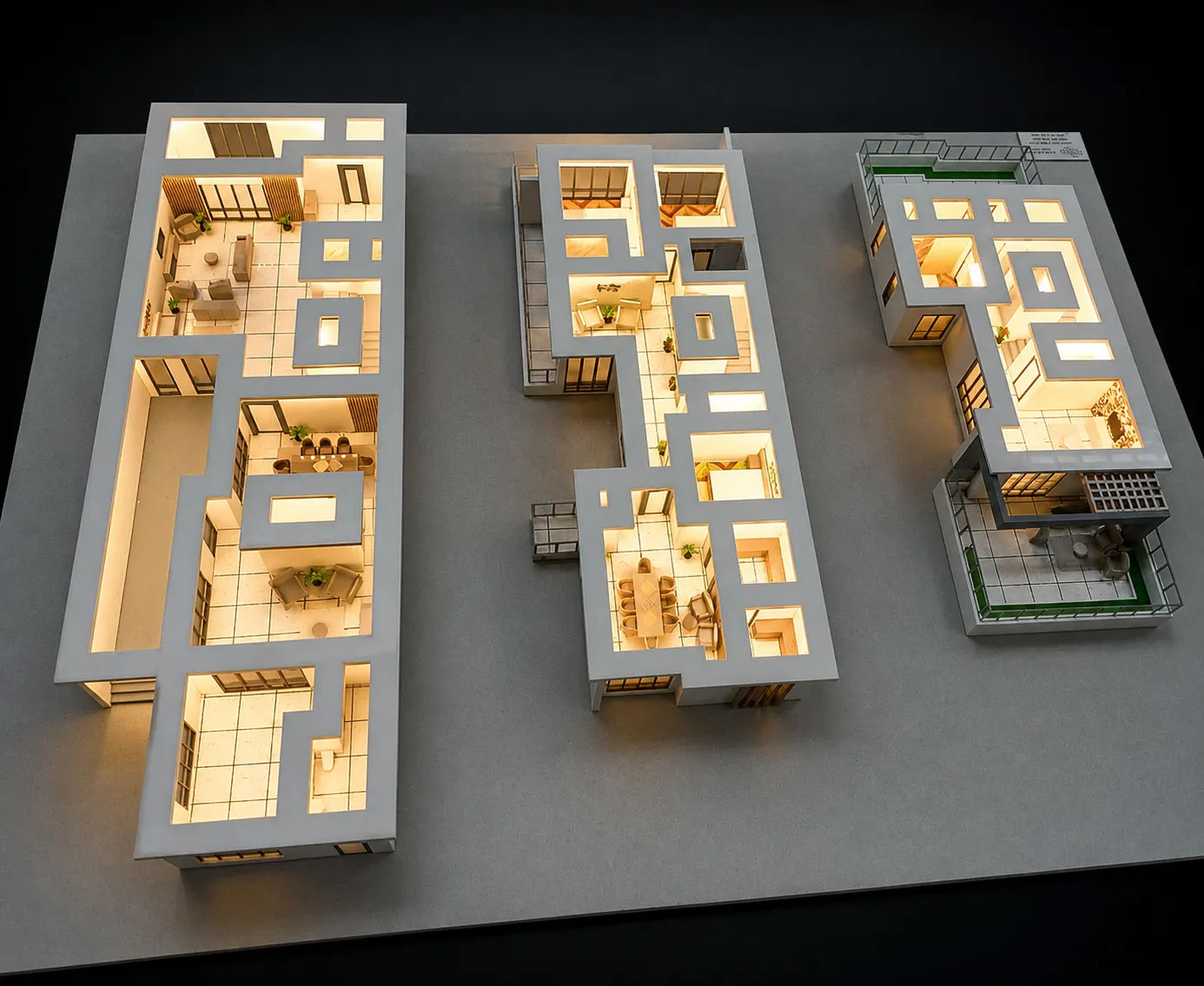 Interior Layout Scale Model of Hasad