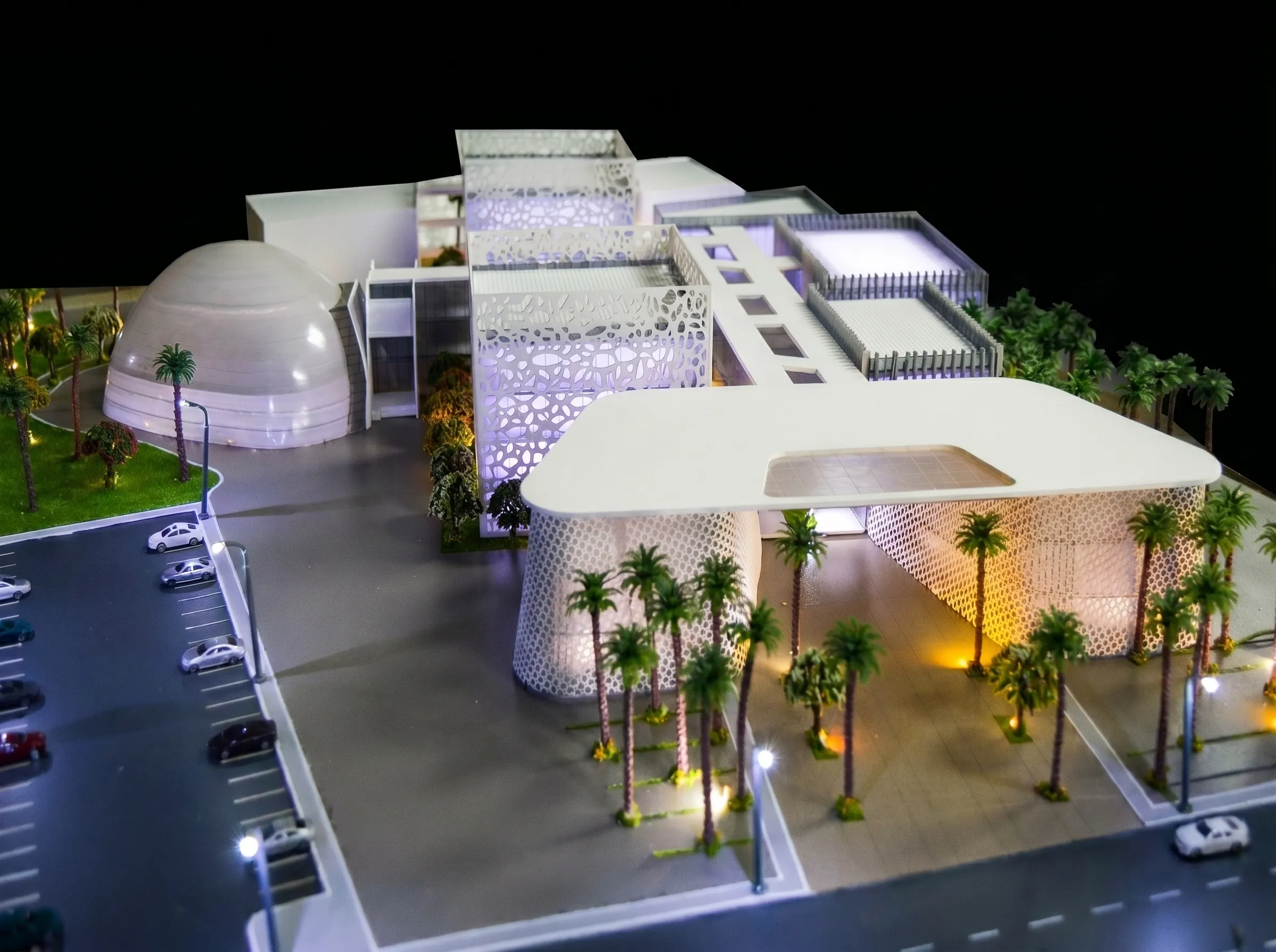 The Arts Museum Scale Model