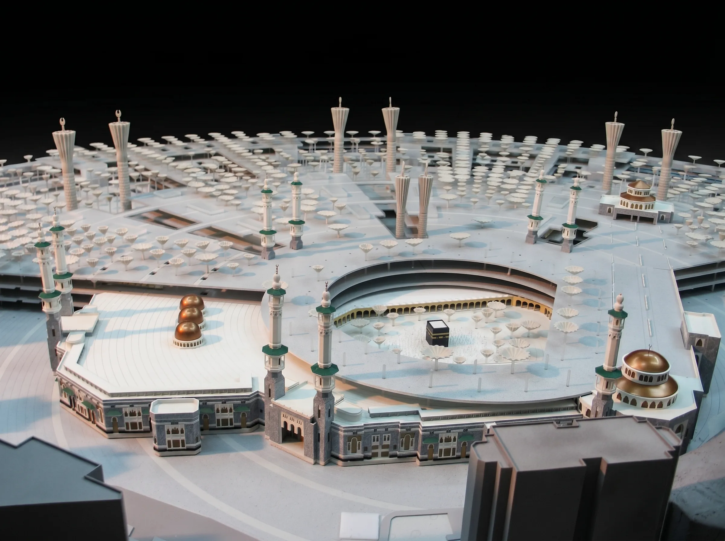 Shami Expansion of the Holy Mosque in Mecca Scale Model